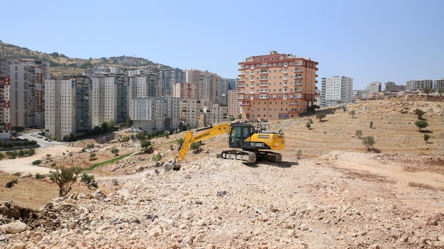 Mardin'de trafik yükünü azaltacak alternatif yol için çalışmalar başladı