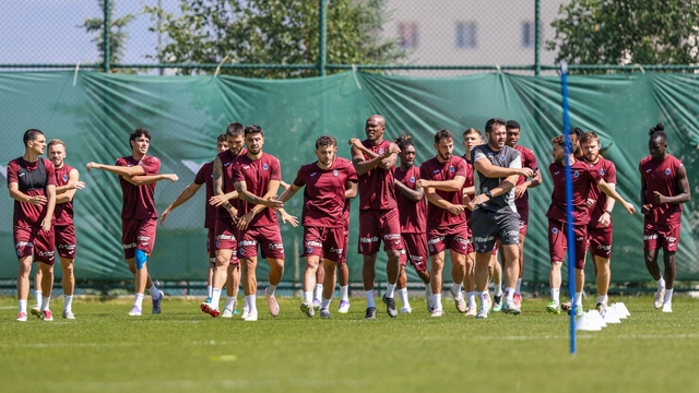 Trabzonspor'da yeni sezon hazırlıkları sürüyor
