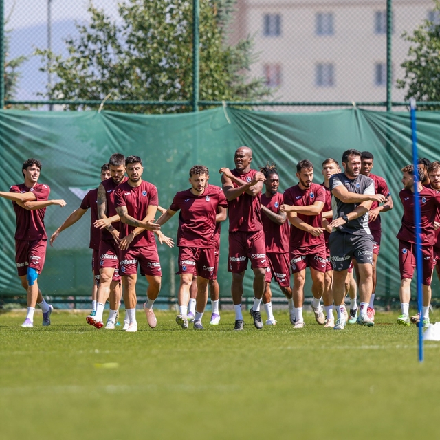 Trabzonspor'da yeni sezon hazırlıkları sürüyor
