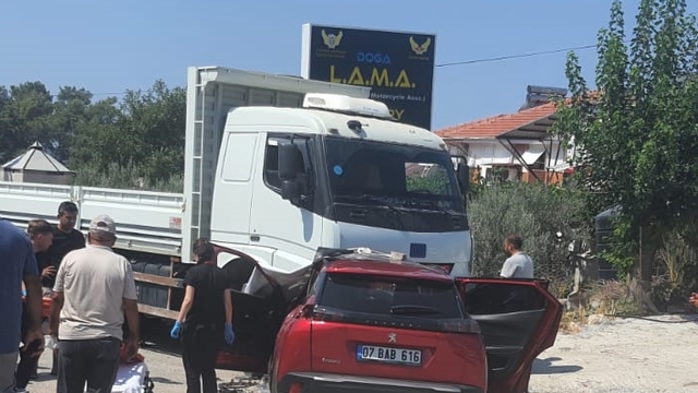 Kumluca'da trafik kazasında 1 kişi yaralandı