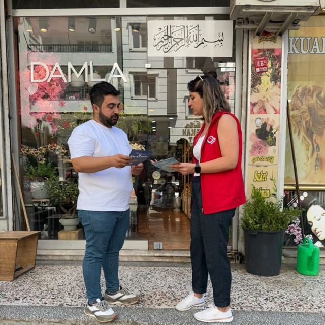 Batman'da kadına yönelik şiddetle mücadele bilgilendirme çalışması