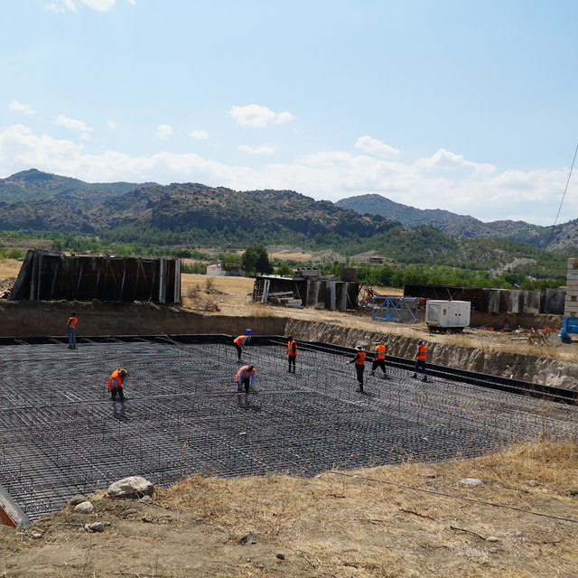 Osmancık'ta 5. etap toplu konutların temeli atıldı