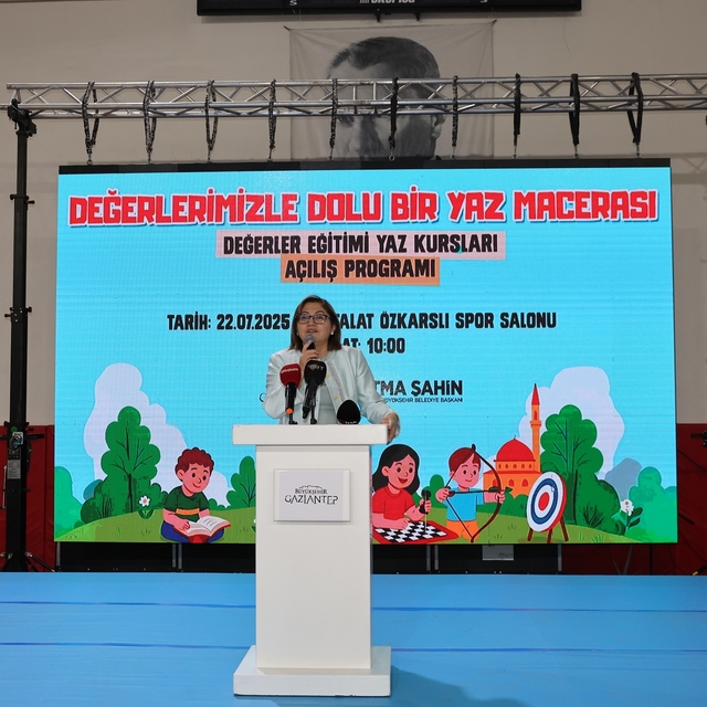 Gaziantep'te Değerler Eğitimi Yaz Okulları Programı'nın açılışı yapıldı