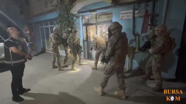 Bursa'da 'Çetkinler Çetesi' operasyonu: 19 gözaltı