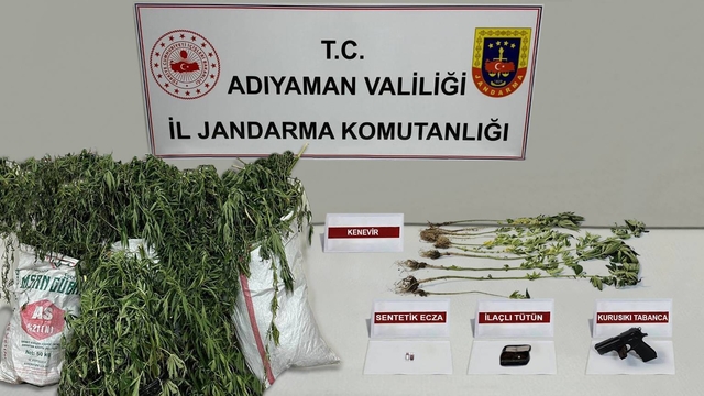 Adıyaman'da uyuşturucu operasyonunda 5 şüpheli yakalandı