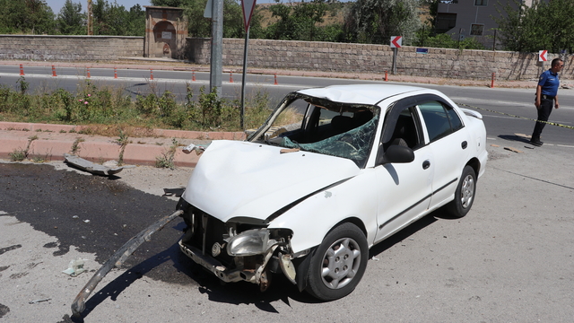 Kayseri'de otomobilin çarptığı yaya hayatını kaybetti