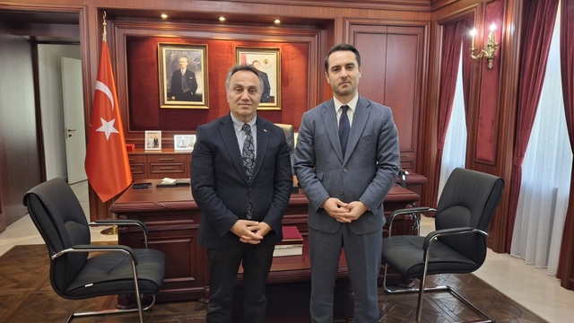 TOGÜ Rektörü Yılmaz'dan Taşkent Büyükelçisi Ufuk Ulutaş'a ziyaret