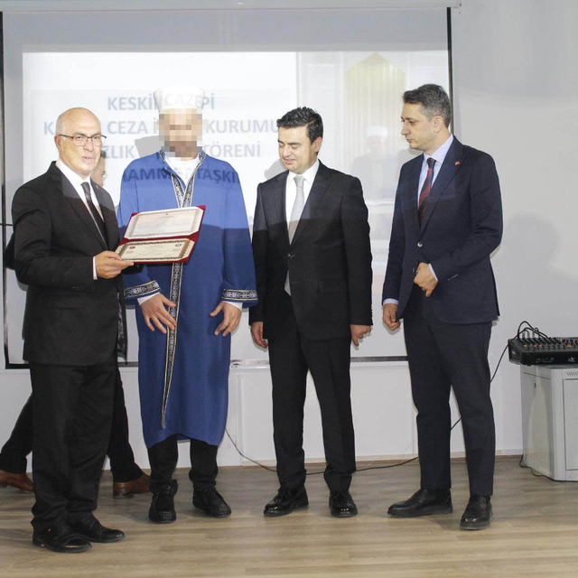 Kırıkkale'de hükümlü, 12 ayda Kur'an-ı Kerim'i ezberleyerek 'hafız' oldu