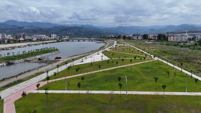 Ordu'da "Büyük Melet Projesi"nin üçüncü etap çalışmaları sürüyor