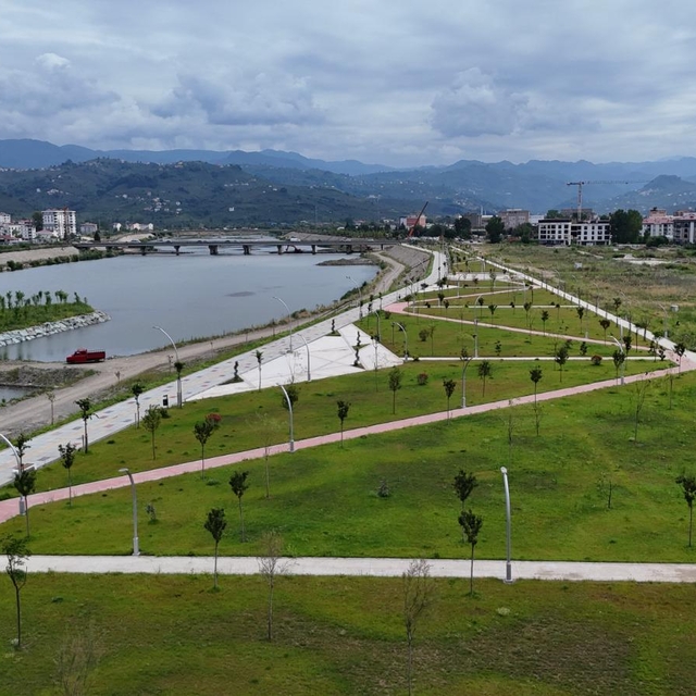 Ordu'da "Büyük Melet Projesi"nin üçüncü etap çalışmaları sürüyor
