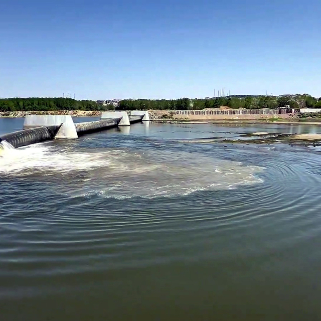 Meriç Nehri Elektrik Santrali'ndeki suyun tamamı nehre bırakıldı