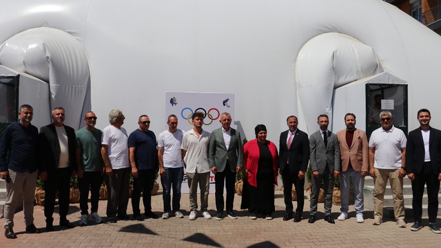 Çığda hayatını kaybeden milli sporcu Emre Yazgan'ın adı judo salonuna verildi