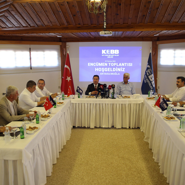 Kıyı Ege Belediyeler Birliği Encümeni, Muğla'da toplandı