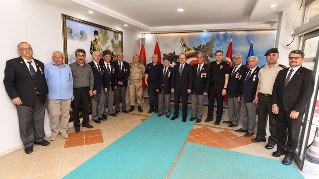 Kastamonu Valisi Dallı'dan Kıbrıs Barış Harekatı'nın 51. yıl dönümü dolayısıyla ziyaret