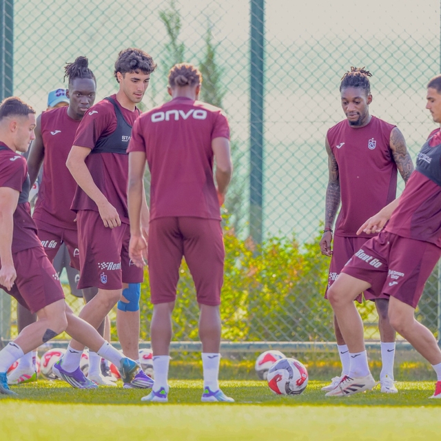 Trabzonspor'da yeni sezon hazırlıkları sürüyor