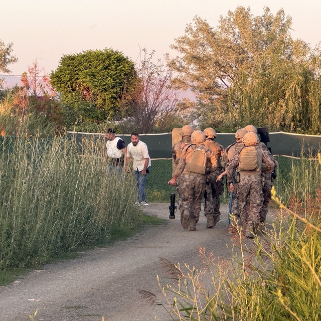 Erzurum'da aranan cinayet zanlısı ile 3 şüpheli İHA ve PÖH destekli operasy...
