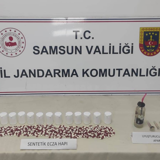Samsun'da uyuşturucu operasyonunda 1 zanlı yakalandı