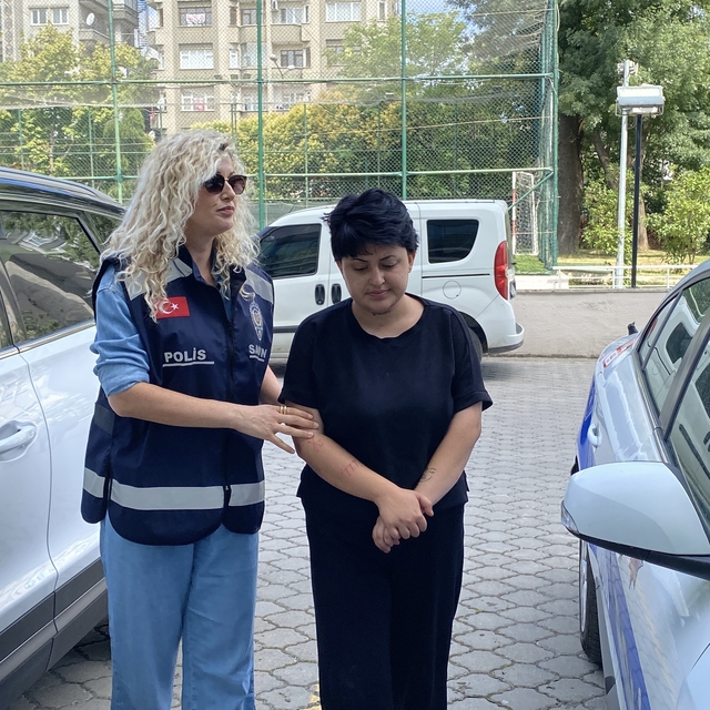 Samsun'da annesini bıçakla yaralayan kadın yakalandı