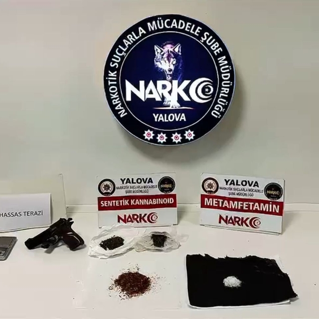 Yalova'da uyuşturucu operasyonunda 5 tutuklama
