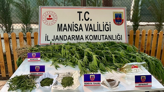 Sarıgöl'de evinde uyuşturucu bulunan şüpheli yakalandı