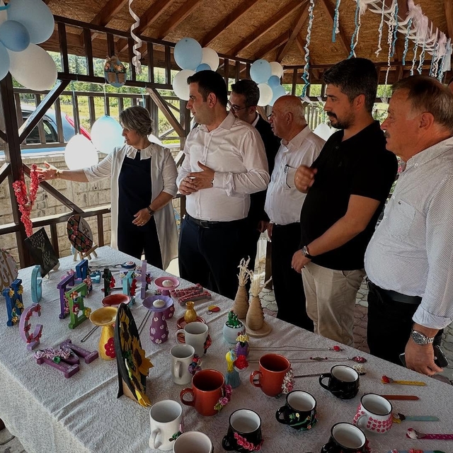 Ladik Kaymakamı Özbalta'dan Yatılı Kız Kur'an Kursu'na ziyaret