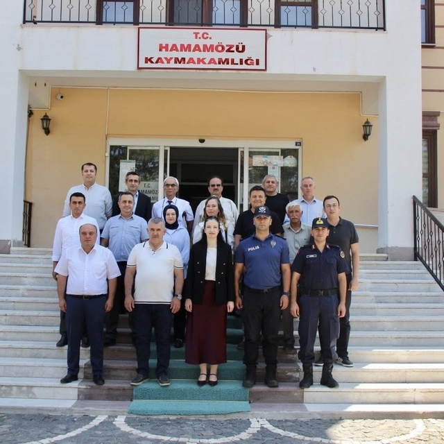 Hamamözü Kaymakamı Büşra Erdoğan Duramaz ilçeye veda etti