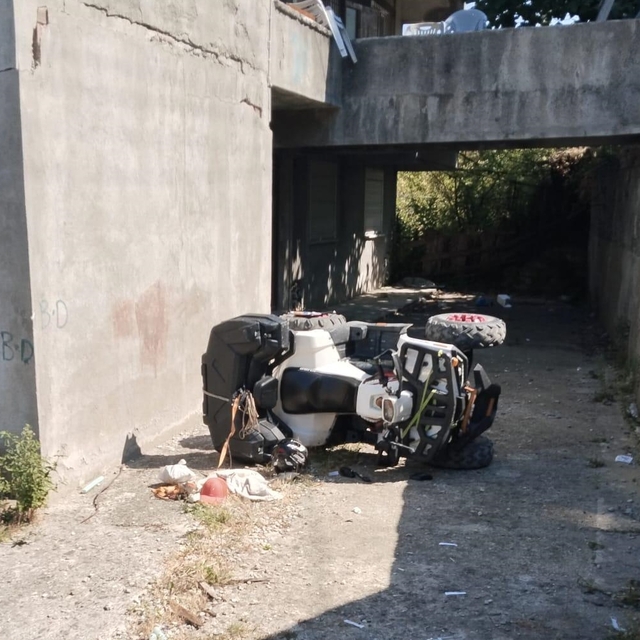 Türkeli'de ATV aracını devrildiği kazada 2 kişi yaralandı