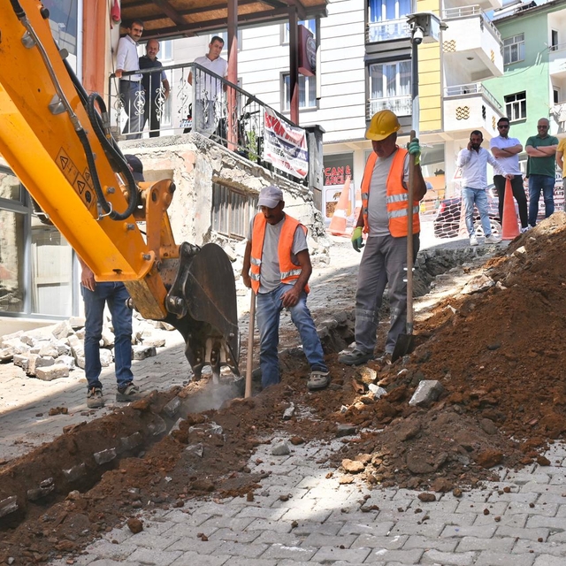 Hizan'da doğal gaz alt yapı çalışmaları başlatıldı