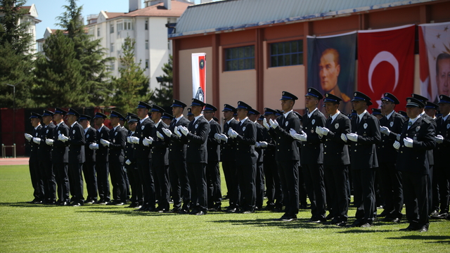Kastamonu Polis Meslek Yüksekokulu'nda mezuniyet töreni düzenlendi