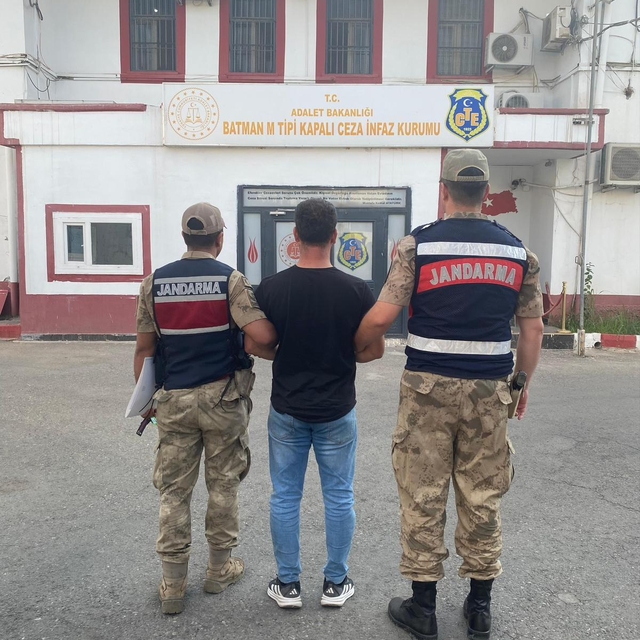 Batman'da firari hükümlü yakalandı