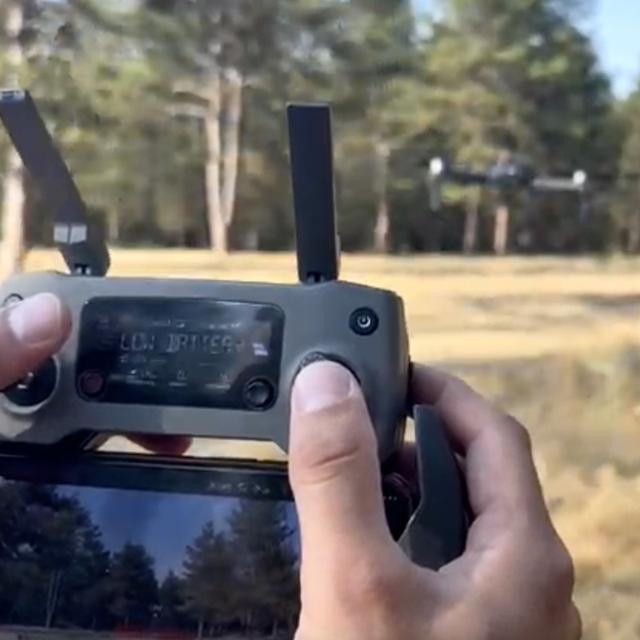 Boyabat'ta orman yangınlarına karşı dronlu denetim