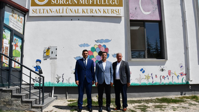 Sorgun Kaymakamı Canpolat'tan Kur'an kurslarına ziyaret