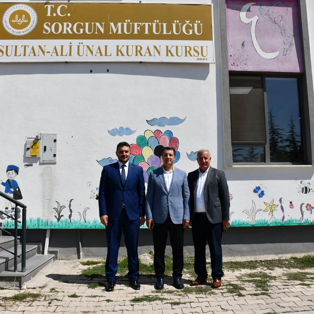 Sorgun Kaymakamı Canpolat'tan Kur'an kurslarına ziyaret