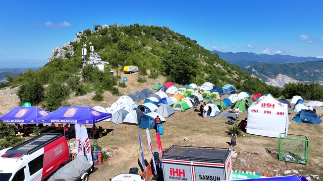 Samsun'da Uluslararası Kapıkaya Doğa Sporları ve Kültür Festivali başladı