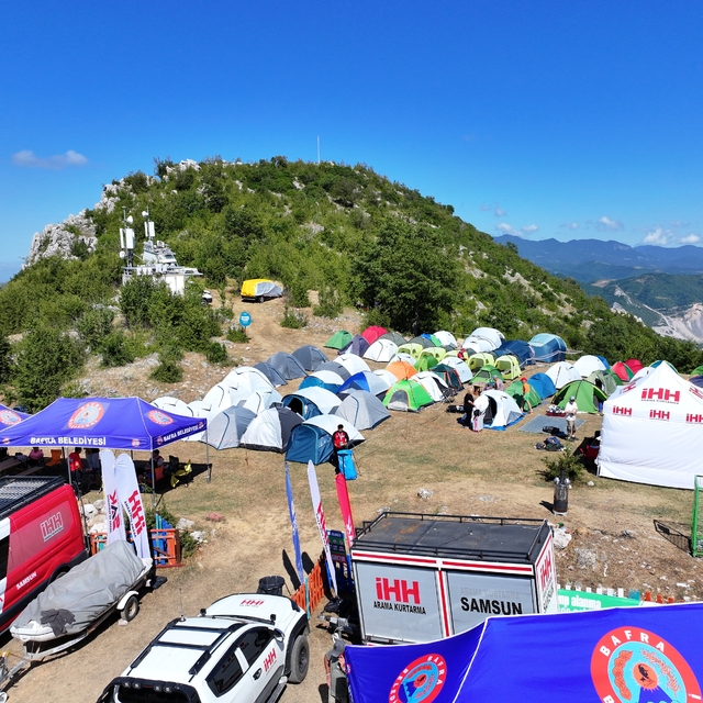 Samsun'da Uluslararası Kapıkaya Doğa Sporları ve Kültür Festivali başladı