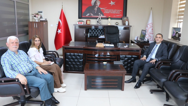 Of Kaymakamı Akça'dan İlçe Milli Eğitim Müdürlüğü'ne ziyaret