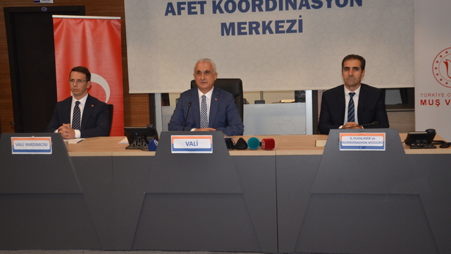 Muş'ta İl Koordinasyon Kurulu Toplantısı yapıldı