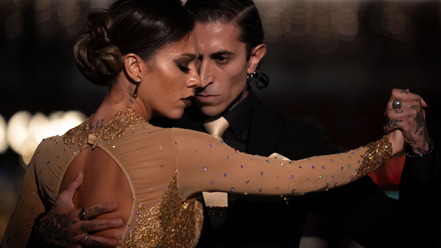 Ankara'da tango şampiyonları sahne aldı