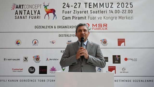 Artconcept Antalya Sanat Fuarı kapılarını açtı