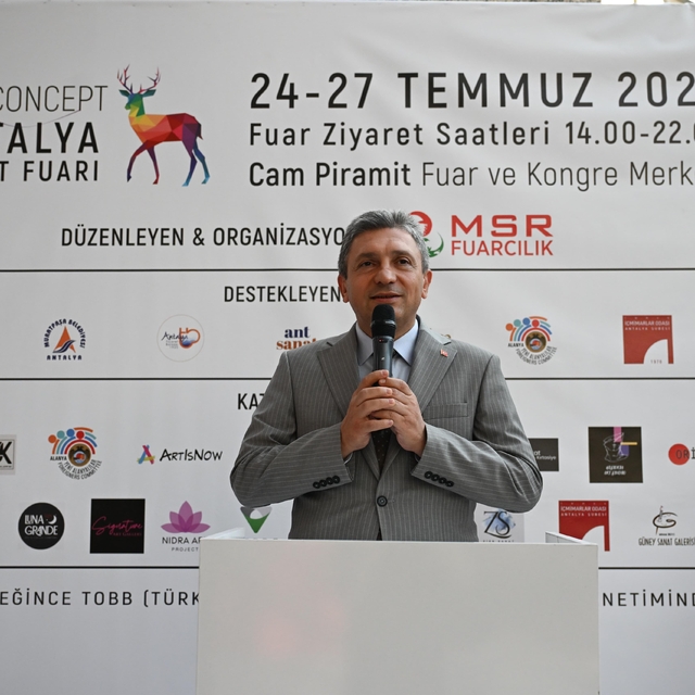 Artconcept Antalya Sanat Fuarı kapılarını açtı