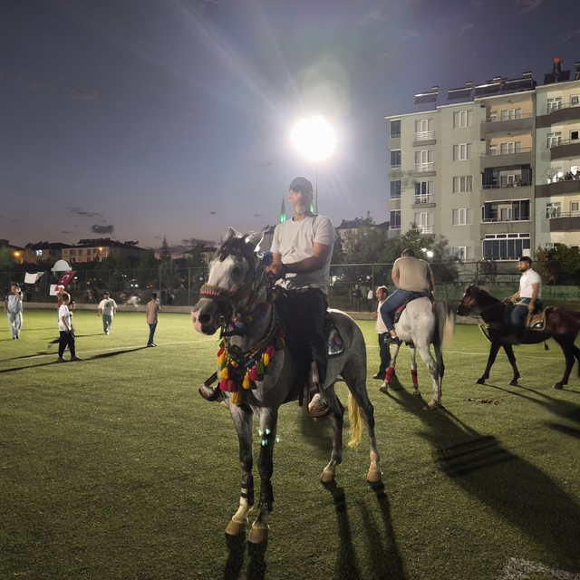Bingöl'de "Yeni Yüzyıl Barış Faaliyetleri" kapsamında atlı spor gösterileri...