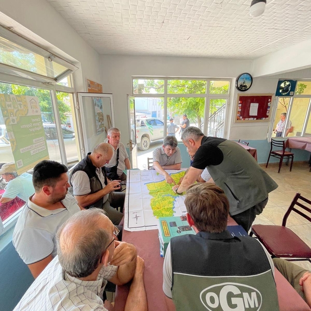 Tekirdağ'da yangınından zarar gören orman sahalarında çalışmalar başladı