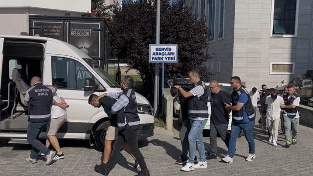 Samsun merkezli dolandırıcılık operasyonunda 25 zanlı yakalandı