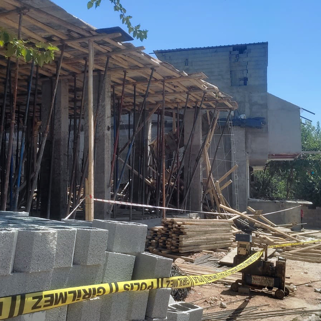 Şanlıurfa'da inşaatta tablanın çökmesi sonucu 7 işçi yaralandı