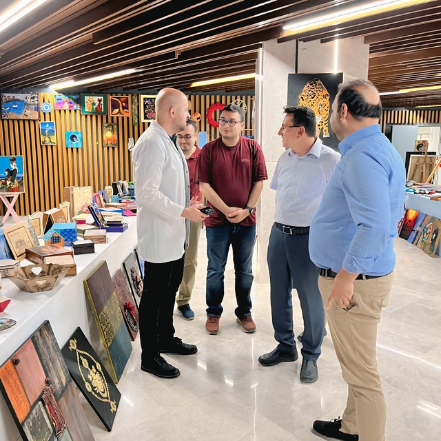 Antalya'da AMATEM hastalarının eserleri sergide buluştu