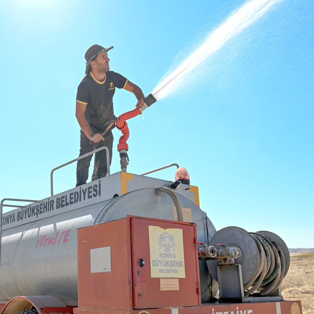 Konya'nın 2 bin 208 kişilik gönüllü itfaiyeci ordusu