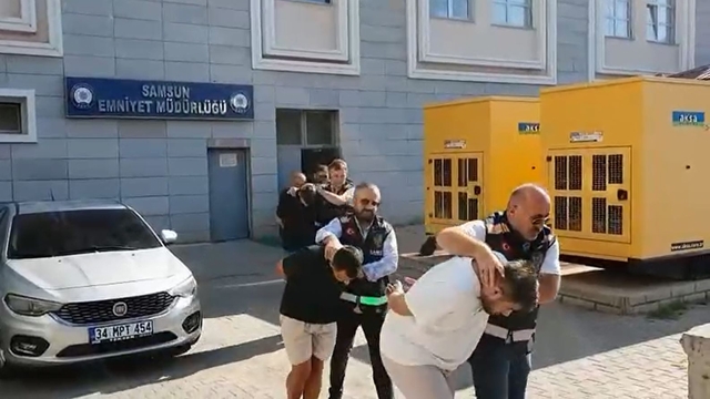 Samsun merkezli 17 ilde dolandırıcılık operasyonu; 25 gözaltı