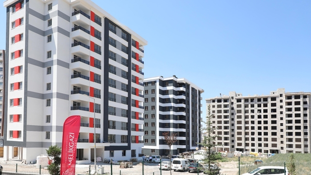 Melikgazi'de kentsel dönüşüm çalışmaları devam ediyor