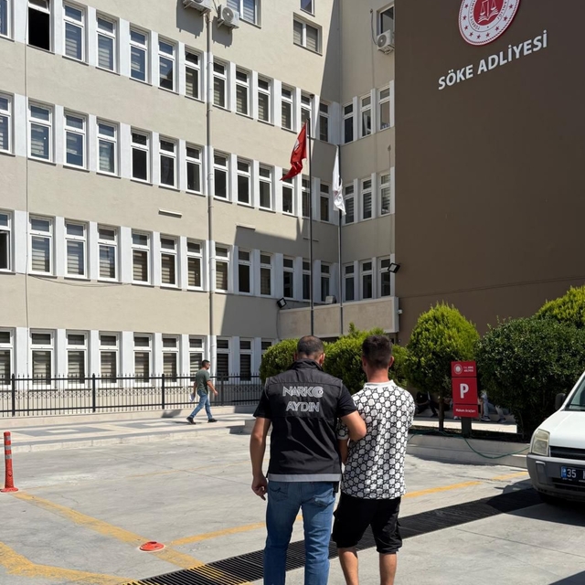Aydın'da uyuşturucu operasyonunda 1 zanlı tutuklandı