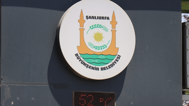 Şanlıurfa'da termometreler 52 dereceyi gösterdi